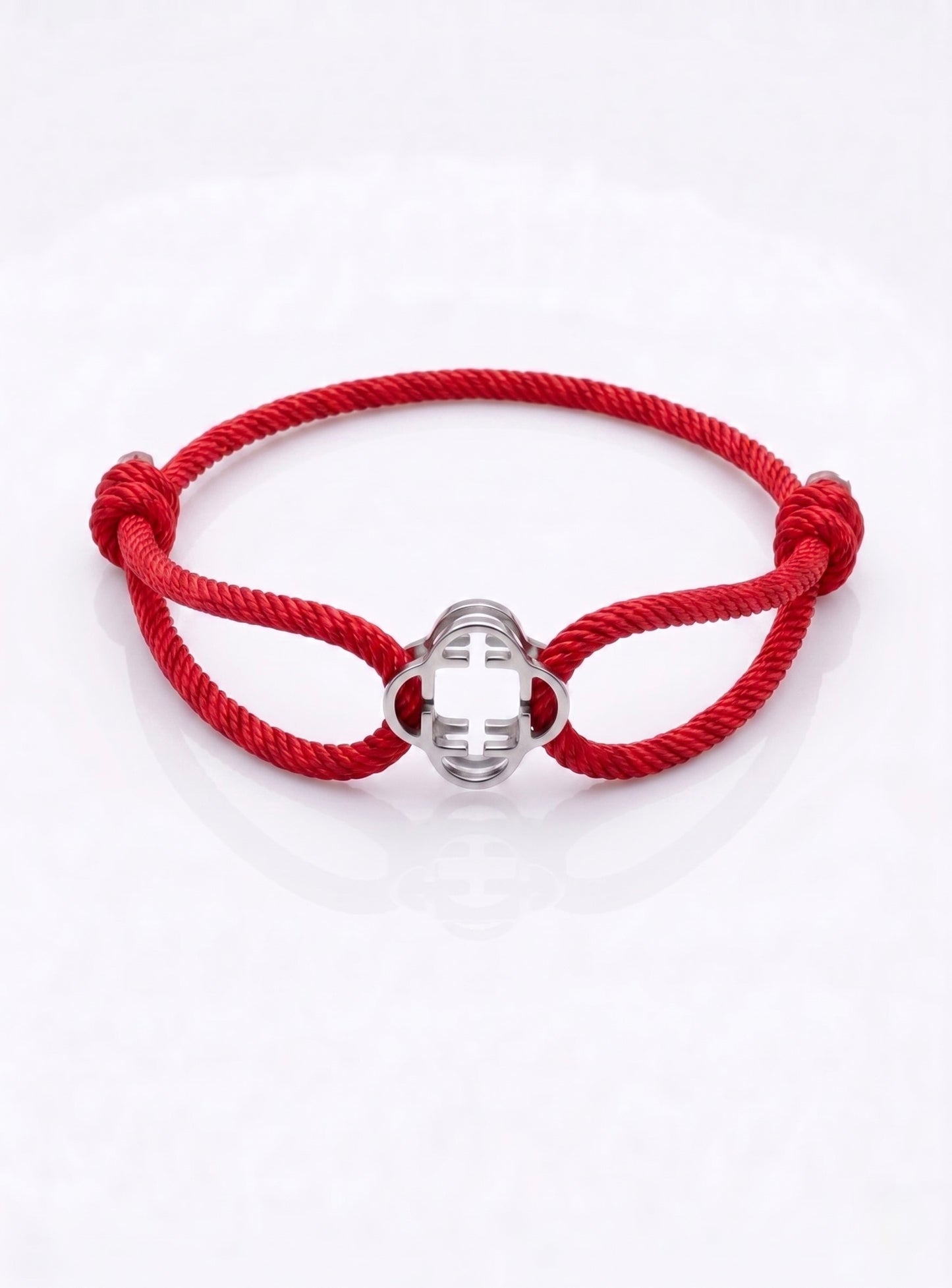 Signature Monogram Cord – Crimson Red